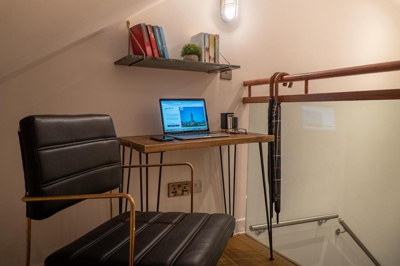 Ferienwohnung Loft On The Crescent - 5 Star Scottish Luxury - Prime West End Location Glasgow Exterior foto